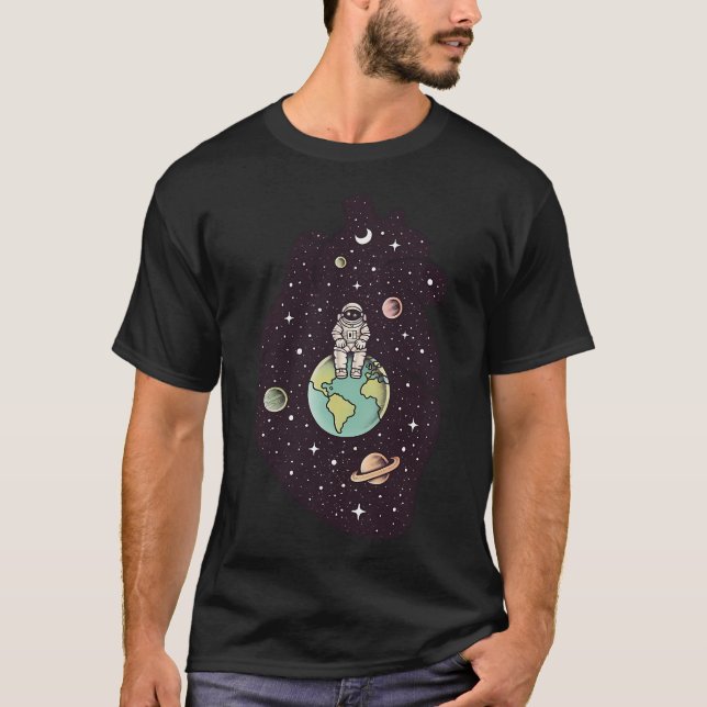 Du är här t shirt (Framsida)