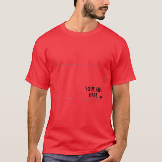 Du är här t shirt