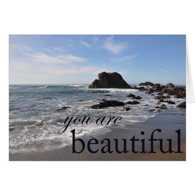 Du är härlig hälsningskort (Framsidan Horizontal)