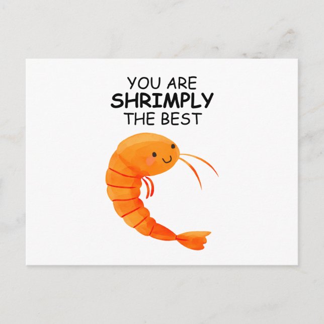 Du är helt enkelt den bästa  vykort (Framsida)