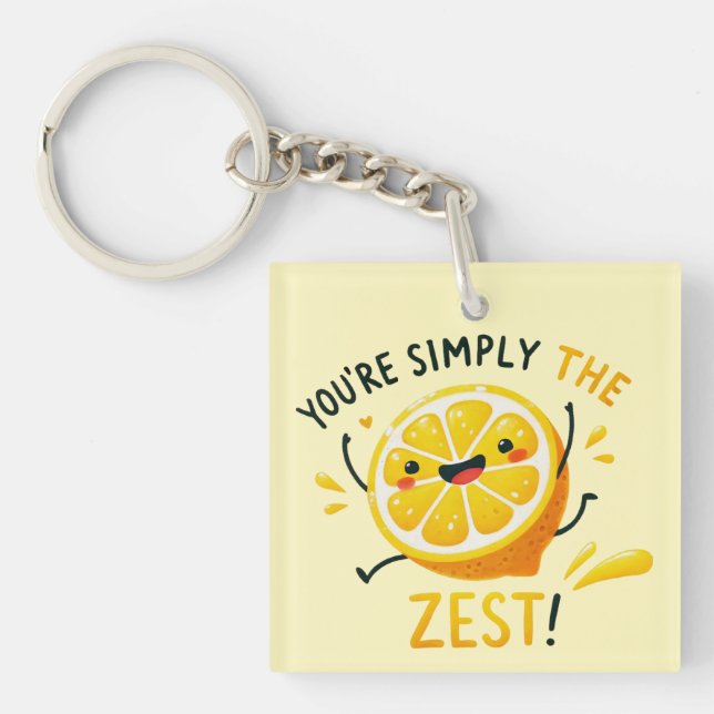 Du är helt enkelt "Zest" Lemon Design (Framsidan)
