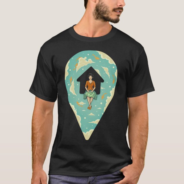 Du är hemma t shirt (Framsida)