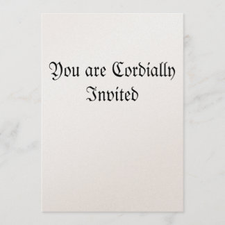 Du är hjärtligt inbjuden inbjudningar