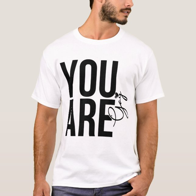 Du är homosexuell t shirt (Framsida)