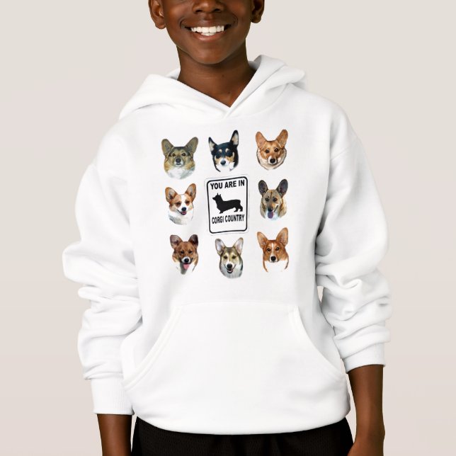 Du är i CorgilandHoodie Tee (Framsida)