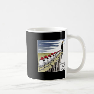 Du Är I En Kult - Rolig Anti Trump Kaffemugg
