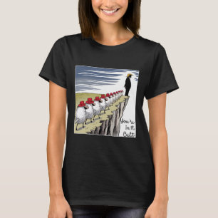 Du Är I En Kult - Rolig Anti Trump T Shirt
