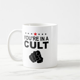 Du Är I En Kults Tegn Kaffemugg