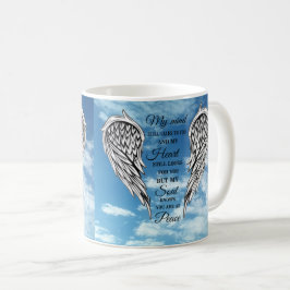 Du är i frid  kaffemugg