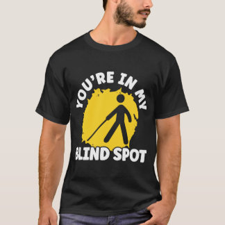 Du är i min Blind, punktskrift, Blind Awareness T Shirt