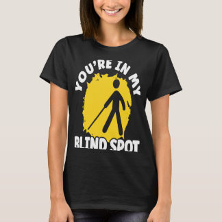 Du är i min Blind, punktskrift, Blind Awareness T Shirt