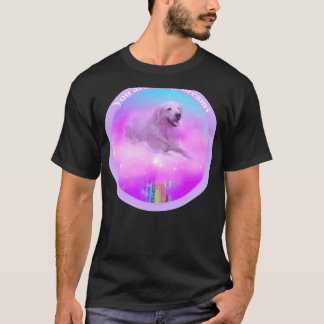 Du är i mina drömmar Lgbt Hund Labrador Rainbow T Shirt