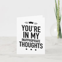 Du är i mina olämpliga tankar roligt 