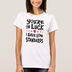 Du är i Tur och har låg standard T-Shirt