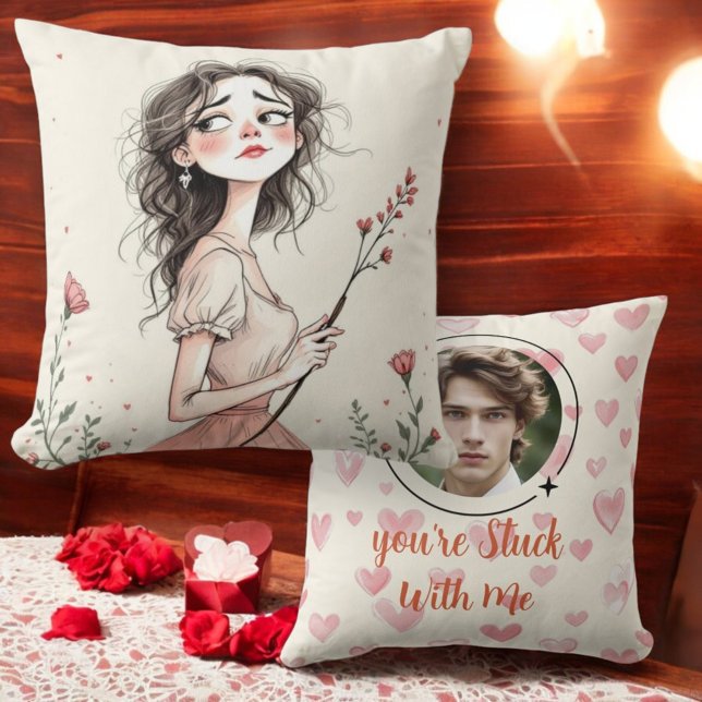 Du är ihop med mig kudde (Skapare uppladdad)