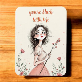 Du är ihop med mig magnet