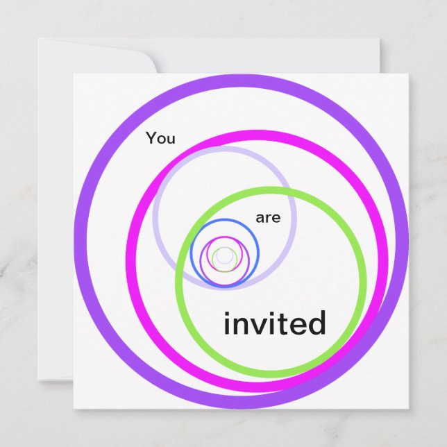 Du är inbjuden. Gå med oss Inbjudningar (Framsida)