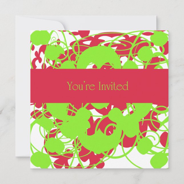 Du är inbjuden inbjudningar (Framsida)