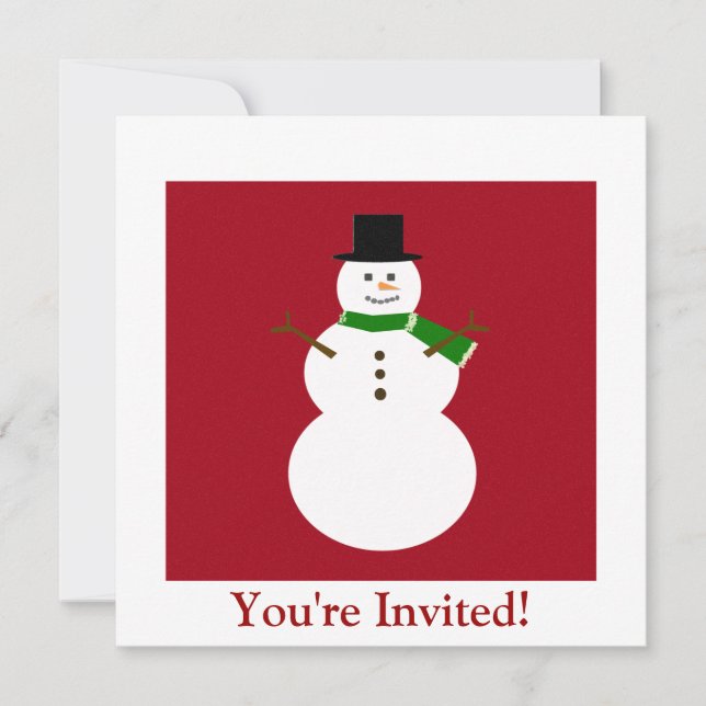 Du är inbjuden! inbjudningar (Framsida)