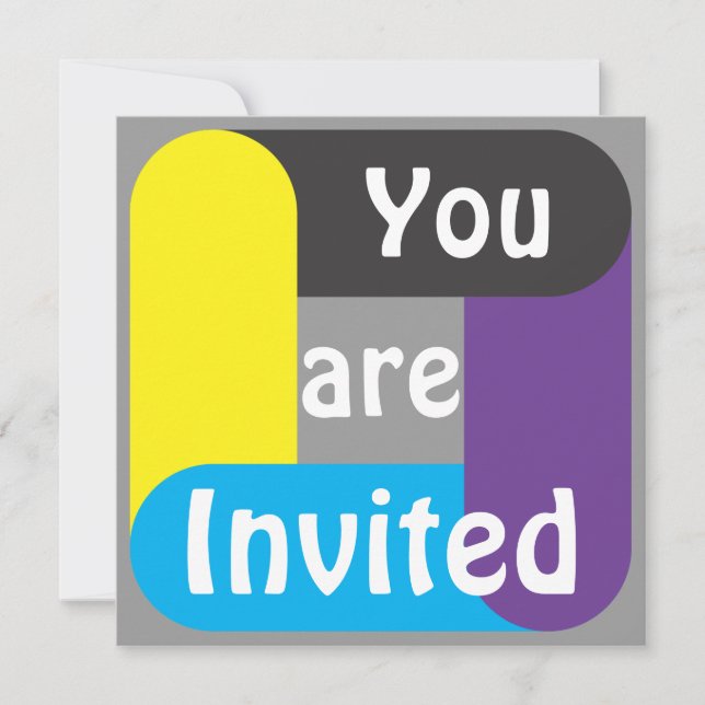 Du är inbjuden inbjudningar (Framsida)