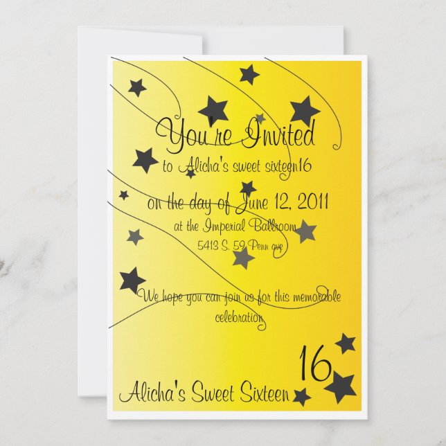 Du är inbjuden inbjudningar (Framsida)