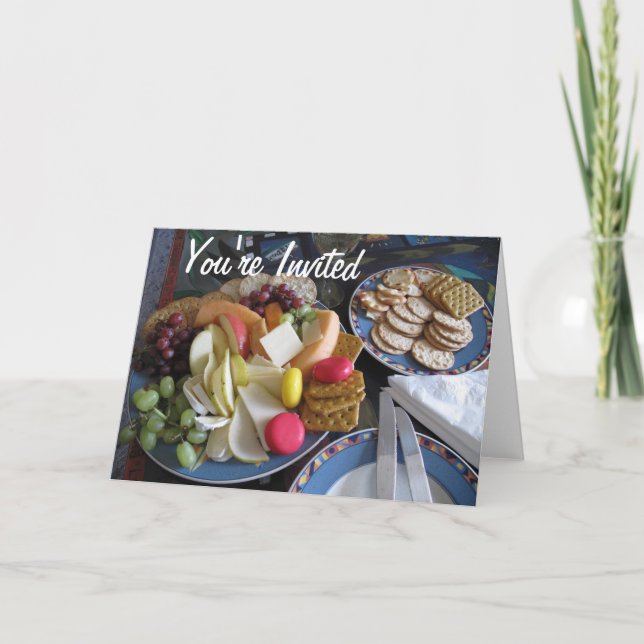 Du är inbjuden lunch inbjudan (Framsida)