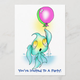 Du är inbjuden till ett party! inbjudningar
