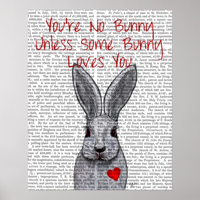Du är ingen Bunny Poster (Framsidan)