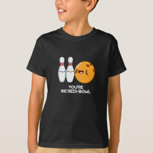 Du är Inkrei-bowl Funny Bowling Pun Mörk BG T Shirt