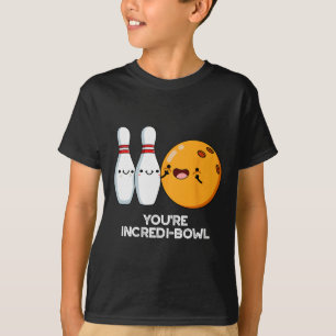 Du är Inkrei-bowl Funny Bowling Pun T Shirt