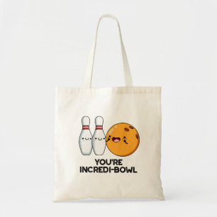 Du är Inkrei-bowl Funny Bowling Pun Tygkasse