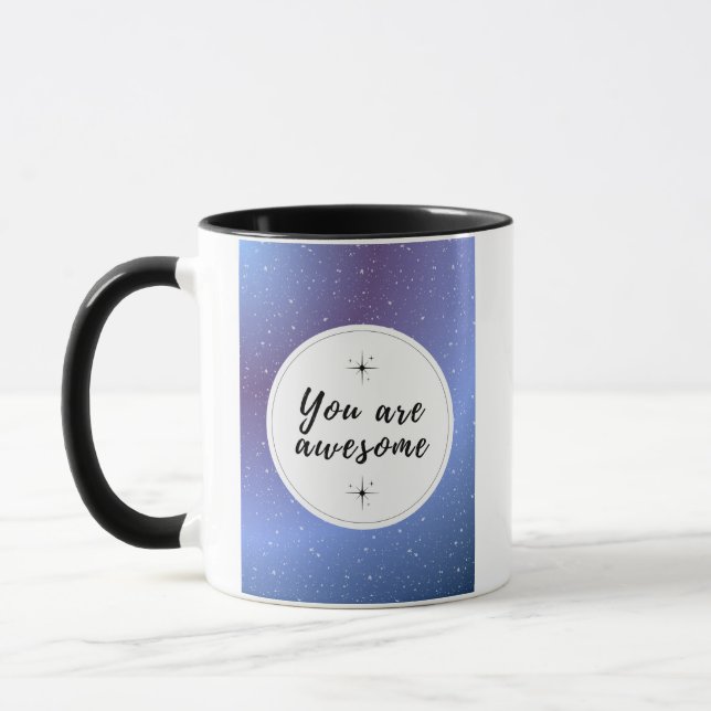 Du är inspiration från Fantastisk Mugg (Vänster)