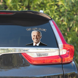 DU ÄR INTE BLACK JOE BIDEN CAR DECAL STICKERS KLISTERMÄRKEN