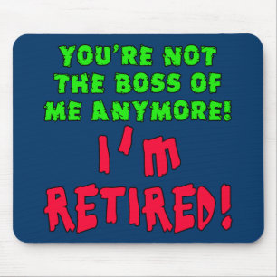 Du är inte chefen av mig Anymore - den avgick Musmatta