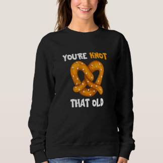 Du är inte den gamla Pretzel Knot Pun Bakery Pasto T Shirt