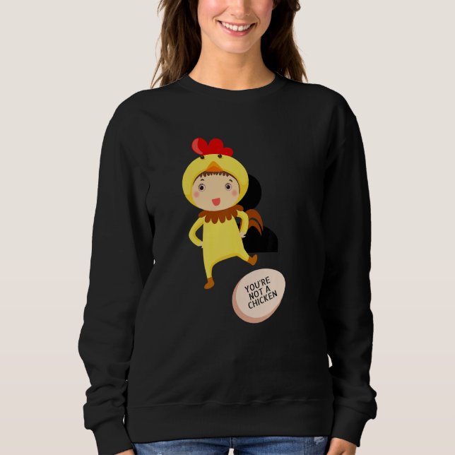 Du Är Inte En Höna   Djur Skämt T Shirt (Framsida)