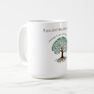 Du är inte en träd kaffemugg