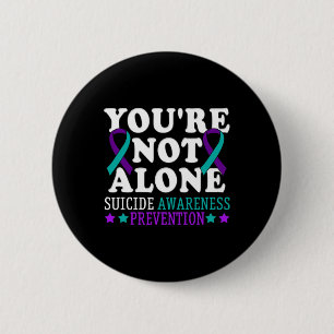 Du är inte Ensam Depression Suicide Prevention Awa Knapp