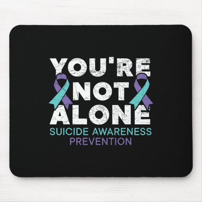 Du är inte Ensam Depression Suicide Prevention Awa Musmatta (Framsidan)