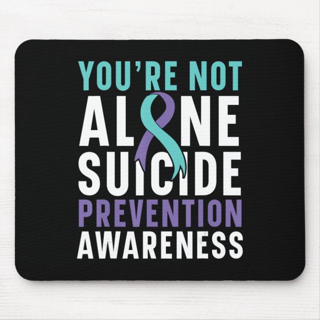 Du är inte Ensam Depression Suicide Prevention Awa Musmatta (Framsidan)