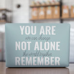 Du är inte Ensam, kom ihåg inspirationsmentan HP Laptopskin<br><div class="desc">Du är inte Ensam,  kom ihåg inspirationsmentan</div>