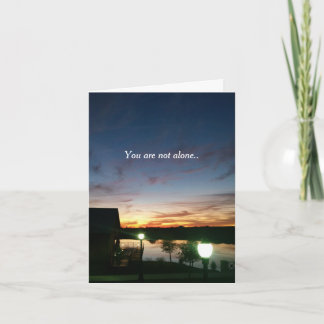 Du är inte ensam kort