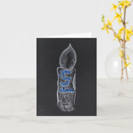 Du är inte ensam ljus medkänsla vänlighet citat kort