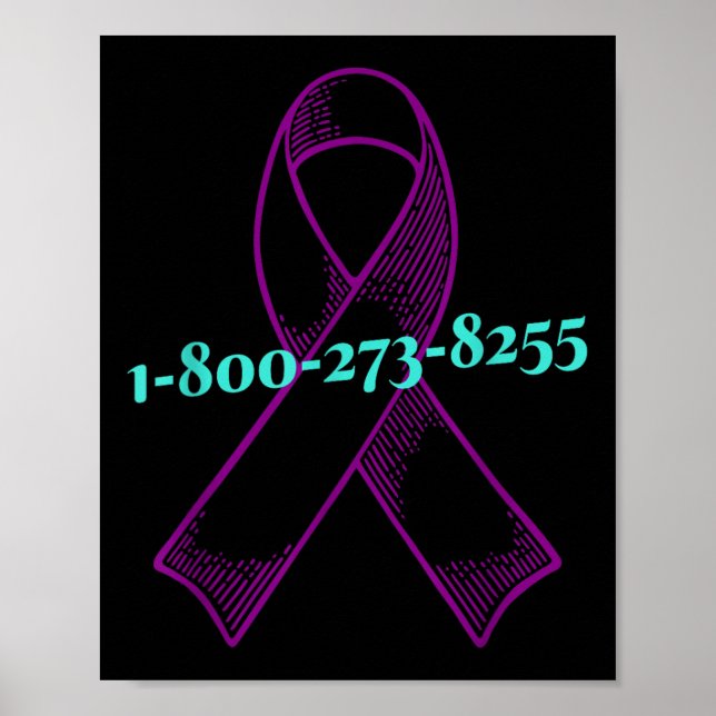 Du är inte Ensam, självmordsmedvetande Poster (Framsidan)