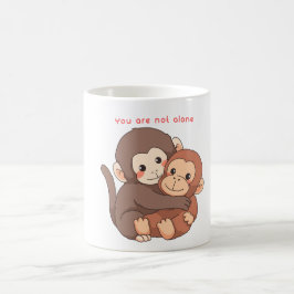 Du är inte ensam Stöd Kaffemugg