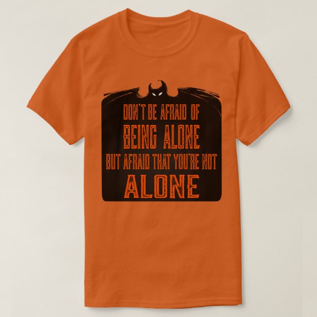 Du är inte Ensam T Shirt (Design framsida)
