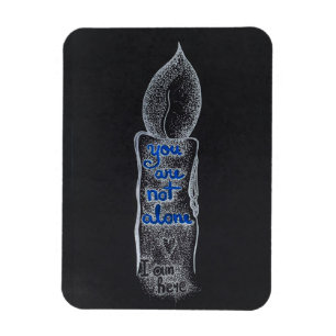 Du är inte ett citat för ensam av ljusstyrka magnet