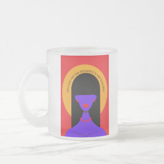 Du är inte för gammal - frostig mugg