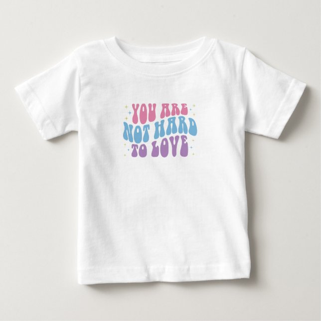 Du är inte hård mot Kärlek T Shirt (Framsida)