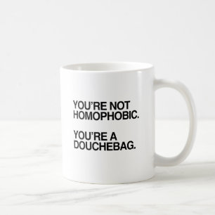 DU ÄR INTE HOMOFOB -.png Kaffemugg